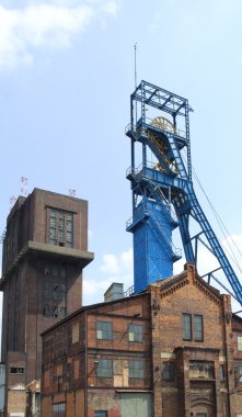 Coal mine shaft clipart