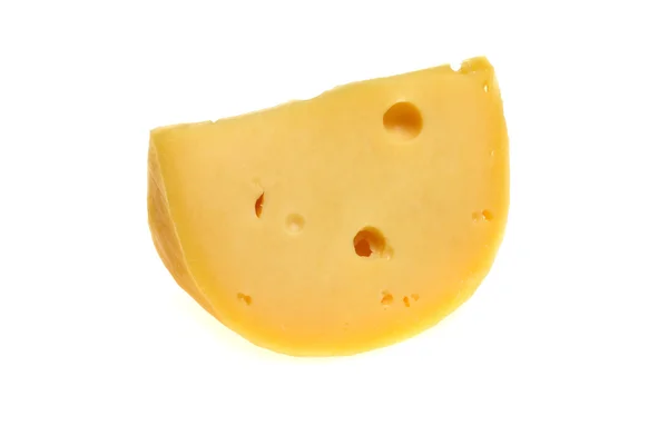 Na białym serem — Zdjęcie stockowe
