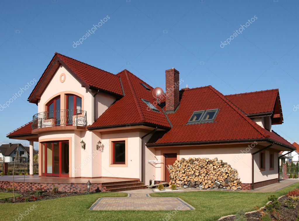 Виды частных домов. Крыша коттеджа. Крыши загородных домов. Красивые крыши коттеджей. Фасады домов с красной крышей.