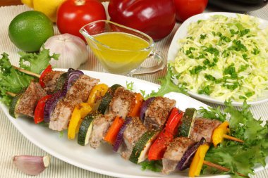 Shish kebab clipart