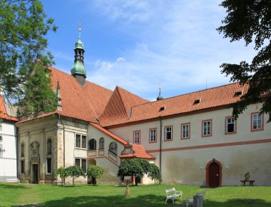 Monastery in Czech Republic clipart