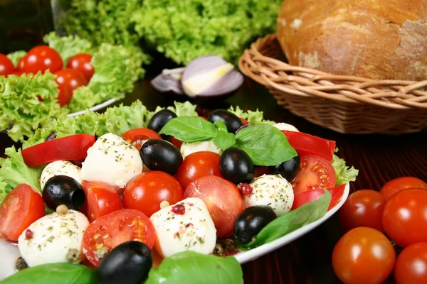 Salade caprese — Stockfoto