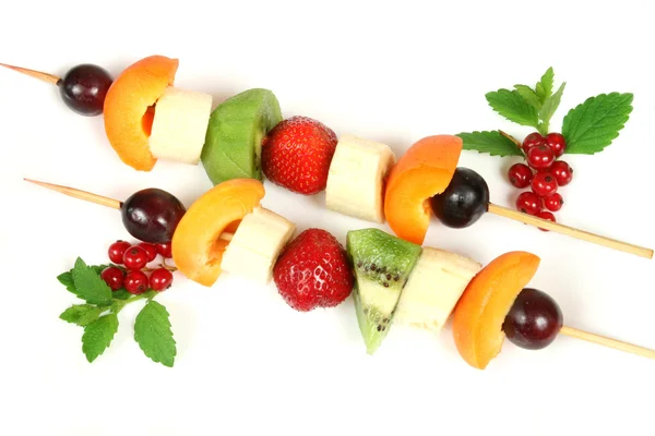 Fruit on a stick — Stock Photo, Image