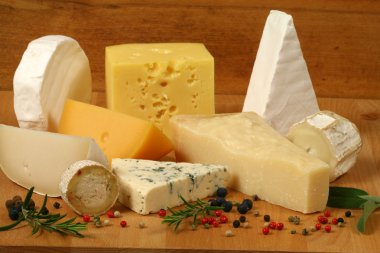 Cheese composition clipart