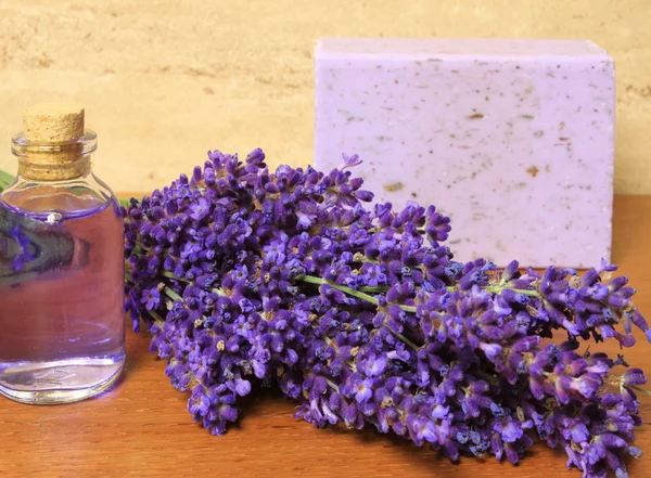 Lavender cosmetic — Stock Photo, Image