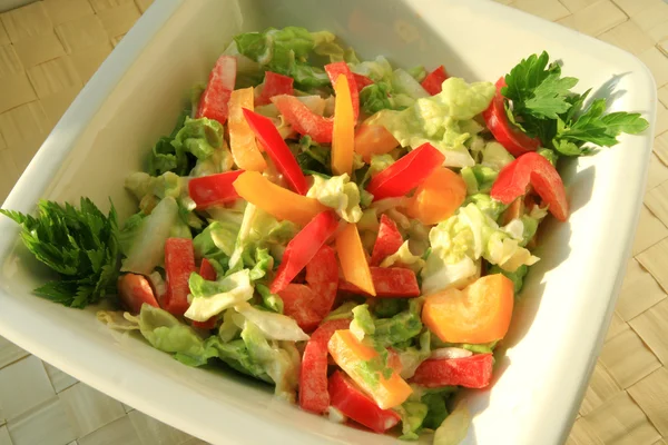 Colorful veggy salad — Stock Photo, Image