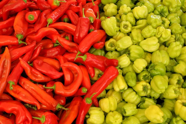 Peppers texture — Stock Photo, Image