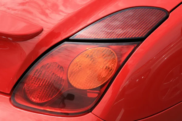 stock image Red sporty car