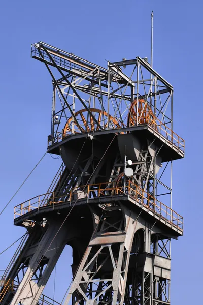 석탄 광산 갱 구 — 스톡 사진