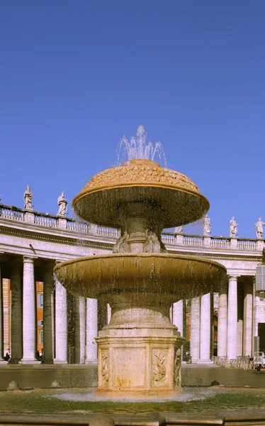 Vatikanischer Brunnen — Stockfoto
