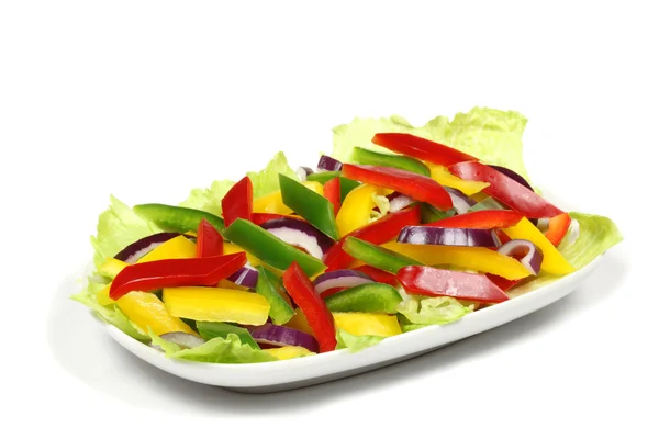 Isolierter Salat — Stockfoto