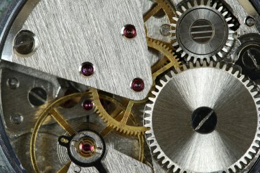 Watch mechanism clipart