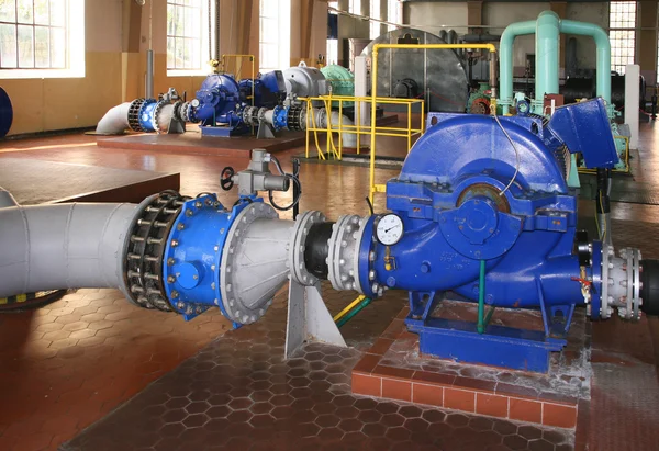 Water pumping station — Stock Photo, Image
