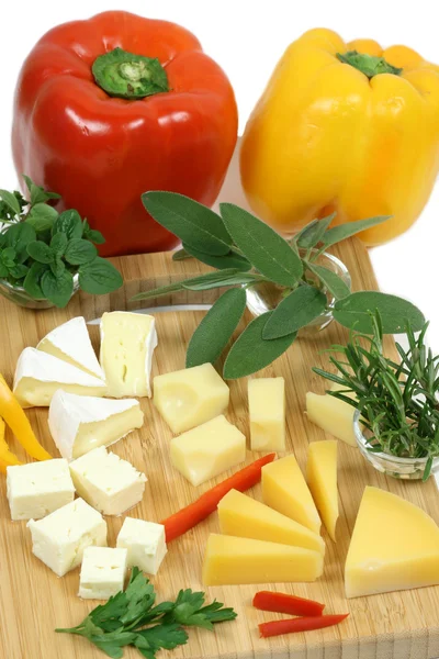 Cheese board — Stock Photo, Image