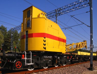 Industrial train clipart