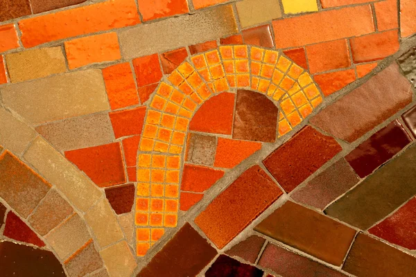 Різнокольорова мозаїка — стокове фото