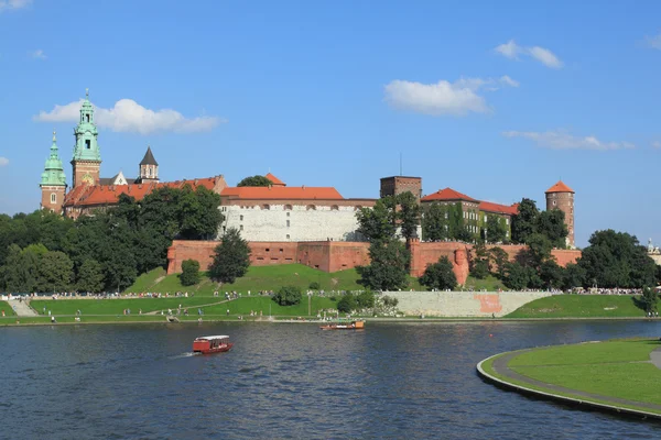 Краков - Вавельский замок — стоковое фото
