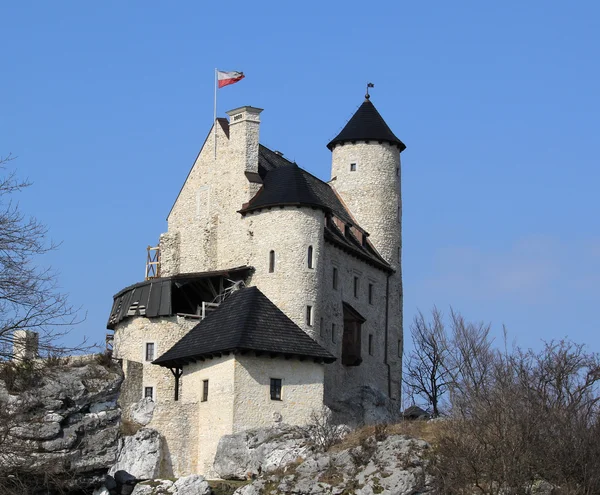 Schloss Bobolice. — Stockfoto