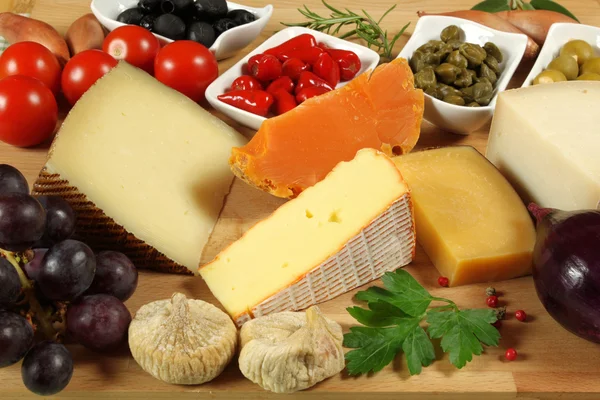Composición del queso — Foto de Stock