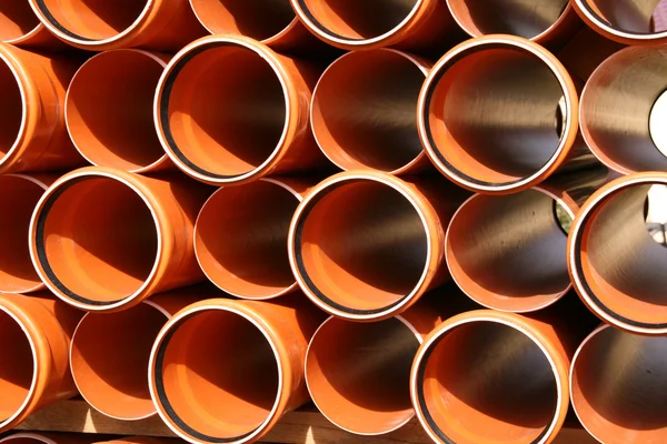 Pipes warehouse abstract — Stock Photo, Image
