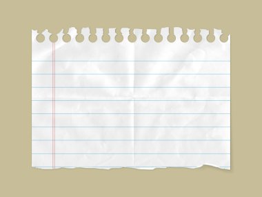 Blank notepad clipart