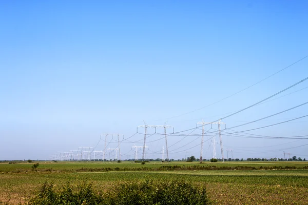 stock image Power lines