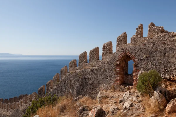 Le château d'Alanya. Turquie — Photo