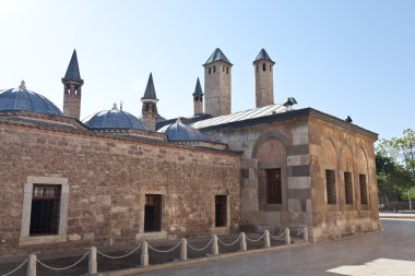 Mevlana museum mosque in Konya, Turkey clipart
