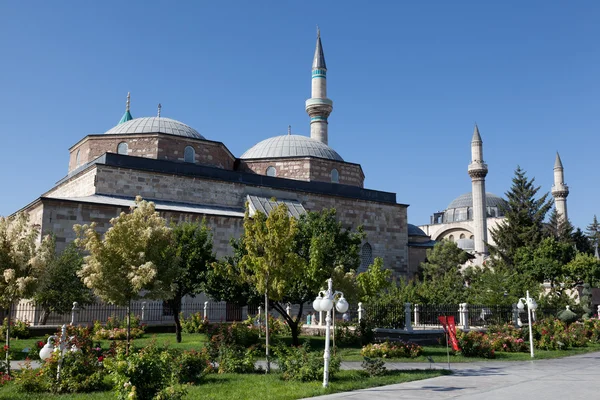 Mevlana Μουσείο Τζαμί στο Ικόνιο, Τουρκία — Φωτογραφία Αρχείου