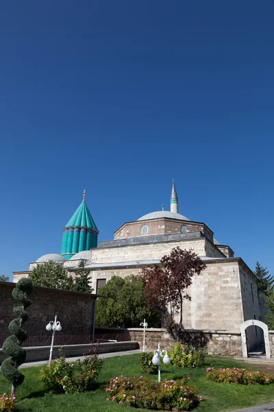 Mevlana Museum Moschee in Konya, Türkei — Stockfoto