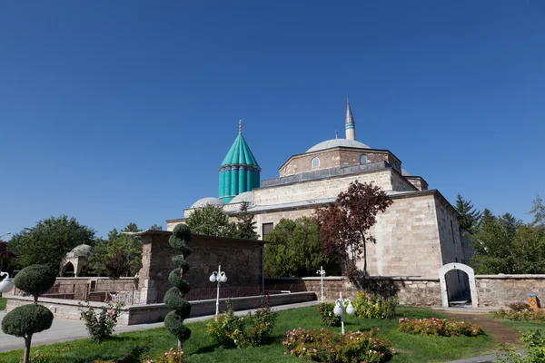 Mezquita museo Mevlana en Konya, Turquía — Foto de Stock
