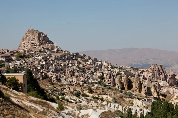 Jeskynní město v Kappadokii, Turecko — Stock fotografie