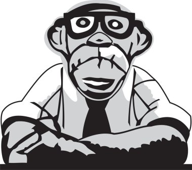 Mr.Monkey clipart