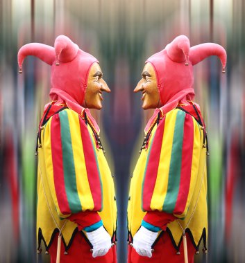 Double Jester clipart