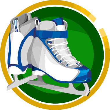 Skates clipart