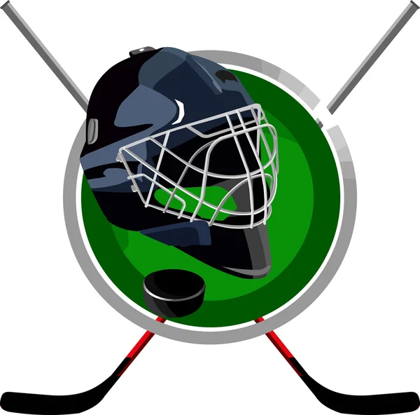 Logo dell'hockey — Vettoriale Stock