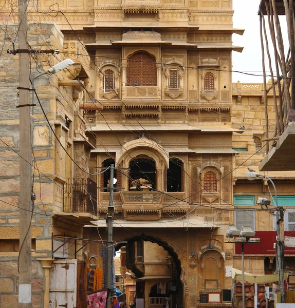 Widok miasta jaisalmer — Zdjęcie stockowe