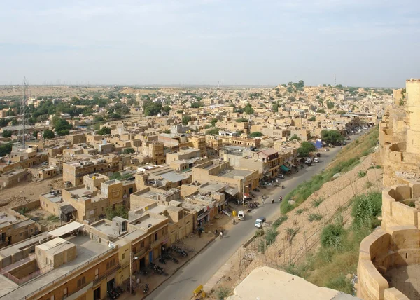 Uitzicht op de stad Jaisalmer — Stockfoto