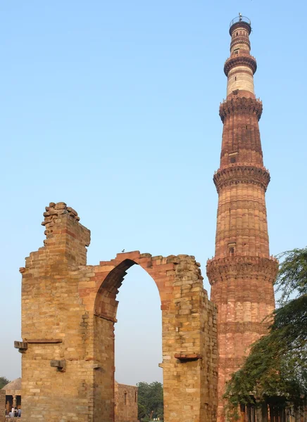 Qutb Minar — Stock Photo, Image