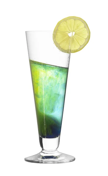 Cocktail and lemon — Stock Photo, Image