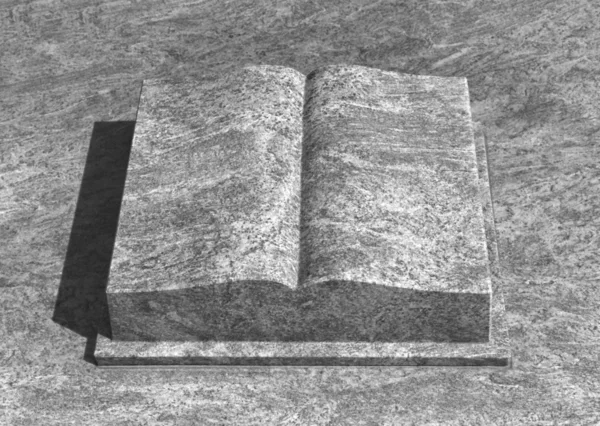 Stone book — Stock Photo, Image