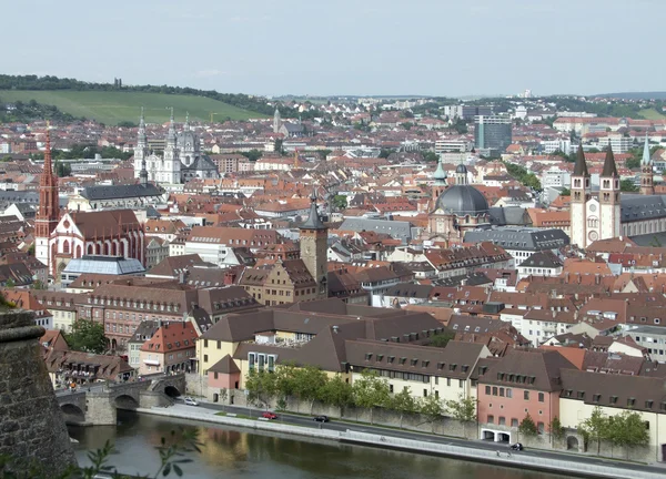 Würzburg in Bavaria — Stockfoto