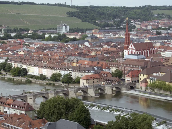 Würzburg in Bavaria — Stockfoto