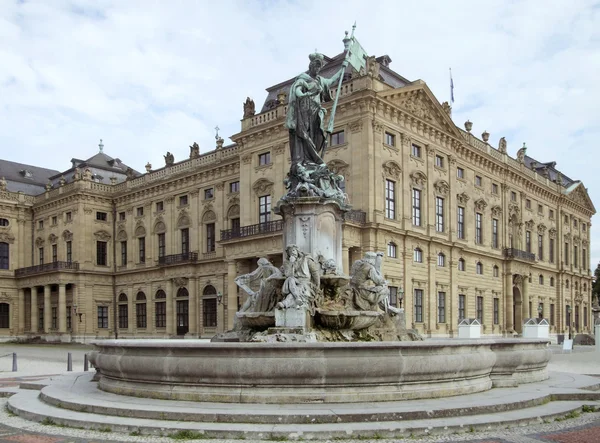 Резиденция в Вульцбурге — стоковое фото
