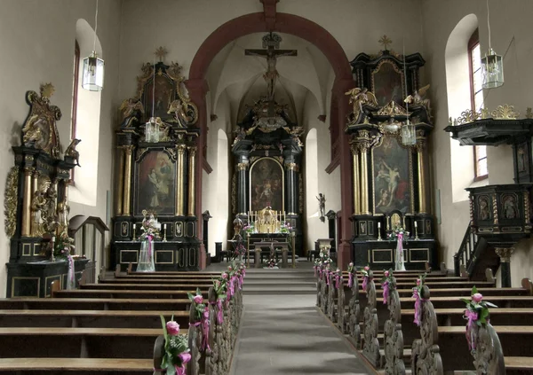 在巴伐利亚的教会 — 图库照片