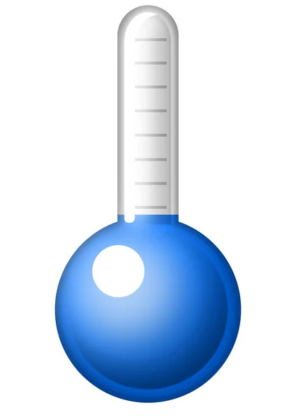 Symbolische thermometer — Stockfoto
