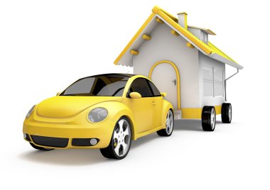 Mobile home clipart