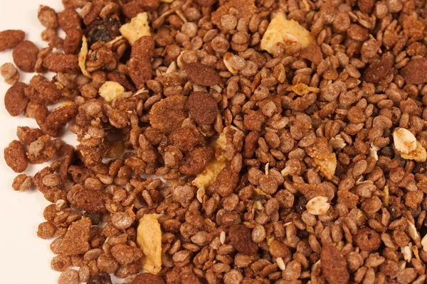 Close picture of the muesli — Stock Photo, Image