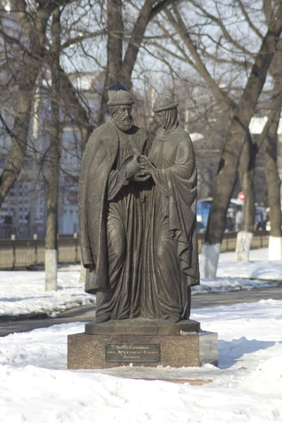 stock image Russia. Yaroslavl. PETER Saint Prince and Princess Fevronia, Murom miracle workers