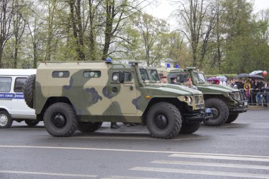 Rus askeri makine kaplan